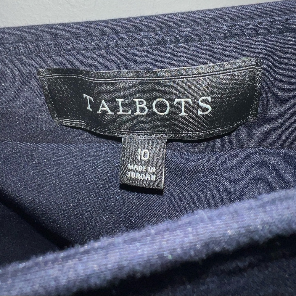 Talbots Double Weave Faux Wrap Button Front Sailo… - image 4